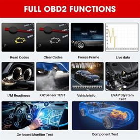 img 1 attached to 🚗 Улучшенный автомобильный сканер ThinkScan SR2: ABS SRS OBD2 сканер, сканер сброса масла/EPB и сканер подушек безопасности на всю жизнь. Автомобильный диагностический инструмент с Wi-Fi и бесплатными обновлениями.