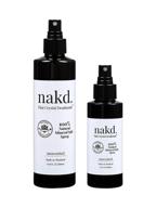 🌿 nakd. thai crystal deodorant spray – 2 salt deodorant crystal sprays, 8.45 fl oz. regular + 3.3 fl oz. travel size – natural, unscented, aluminum-free deodorant for women, men, and kids, enhanced for seo logo