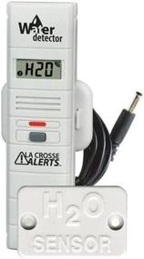 img 3 attached to La Crosse Alerts Mobile 926-25004-WGB - WaterLeak 💧 Probe Add-On Sensor for La Crosse Wireless Monitor System