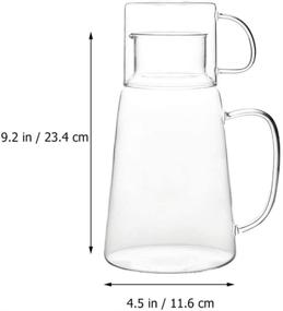 img 3 attached to Стакан для полоскания рта HEMOTON Pitcher прикроватный