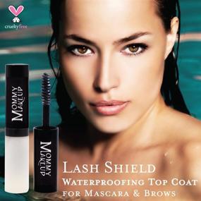 img 3 attached to 🌟 Long-lasting Waterproof Lash Shield Top Coat for Mascara & Brows: Ultimate Protection for Stunning Eyes