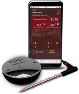 cookperfect smart wireless meat thermometer - 400ft bluetooth range for oven, grill, bbq, smoker & rotisserie - with bluetooth and wifi digital connectivity (includes 1 probe) logo