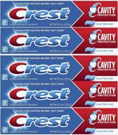 🦷 crest cool mint cavity protection toothpaste gel - 8.20 oz (pack of 5) logo