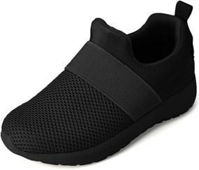 img 1 attached to Kids Running Sneakers - QIJGS Toddler/Little Kid Boys Girls Athletic Tennis Walking Shoes
