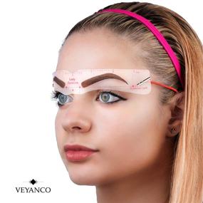 img 2 attached to Eyebrow Stencil Reusable Styles Professionals