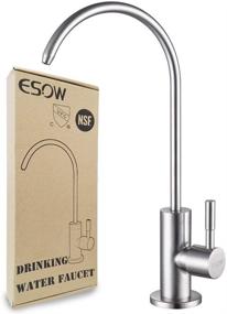 img 4 attached to ESOW Kitchen Water Filter Faucet: Lead-Free & Durable Stainless Steel Design for Reverse Osmosis Units or Water Filtration Systems