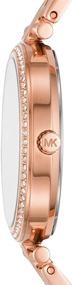 img 3 attached to 🕰️ Стильные и изысканные: часы Michael Kors Maci из нержавеющей стали с трехконечным механизмом.