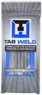 🔧 tabweld keco gray pdr glue sticks (10 pack): superior adhesive for automotive paintless dent repair logo