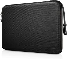 img 4 attached to 🔒 FINPAC 15-inch Hard Laptop Sleeve for MacBook Pro(2016-2019) - Shockproof Case for Surface Laptop/Book 15 inch, HP Pavilion 15, Razer Blade 15, Dell, Acer (Black)