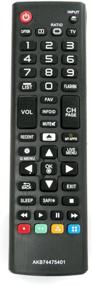 img 2 attached to 📺 AKB74475401 Smart TV Remote Control for LG 60UF7300, 70UF7300, 43UF6400, 43UF6430, 49UF6430 - Upgrade and Enhance Your LG TV Experience