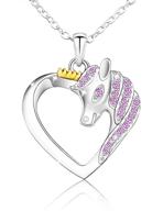 apeso unicorn necklace anniversary birthday logo