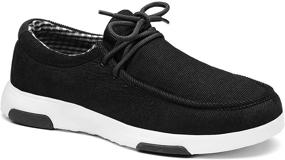 img 4 attached to Orthopedic Fasciitis Comfortable Orthotic Diabetic Men's Shoes in Loafers & Slip-Ons