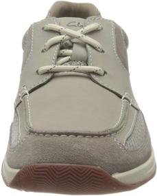 img 3 attached to 👟 Stylish Clarks Men's Langton Nubuck Sneakers: Fashionable Footwear for Men