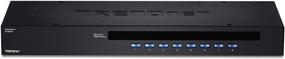 img 1 attached to 🔁 TRENDnet TK-803R: 8-Port Rack Mount KVM Switch with VGA & USB Connection, USB/PS2 Support, Device Monitoring, Auto Scan - Control 8 Computers/Servers