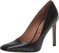 👠 black medium women's shoes by sam edelman logo