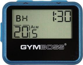 img 1 attached to 🏋️ Gymboss Teal Blue Metallic Gloss Interval Timer and Stopwatch - Enhancing SEO