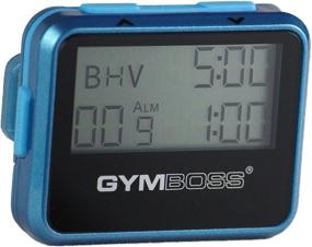 img 4 attached to 🏋️ Gymboss Teal Blue Metallic Gloss Interval Timer and Stopwatch - Enhancing SEO