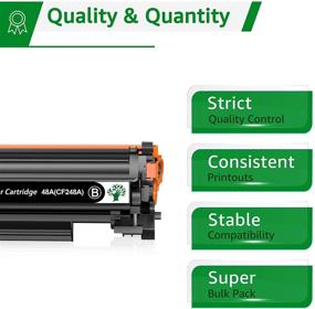 img 3 attached to 🖨️ GREENSKY Compatible Toner Cartridge Replacement for HP 48A CF248A: High-Quality Printing Solution for HP Pro MFP Series (Black, 1 Pack)