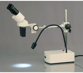 img 2 attached to 🔬 AmScope SE400X Professional Binocular Stereo Microscope with WF5x and WF10x Eyepieces, 5X and 10X Magnification, 1X Objective Lens, LED Lighting, Boom-Arm Stand, 110V-120V