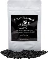 🖤 polly plastics all black moldable plastic pellets: enhance your creations with black color logo
