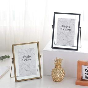 img 1 attached to 🖼️ Miaowater 5x7 Picture Frames: Enhance Your Décor with Sleek Black Photo Frame Decor and High Definition Plexiglas Cover"