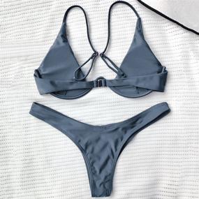 img 2 attached to ZAFUL 👙 Women's Underwire Bra