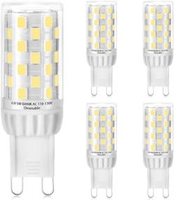 img 4 attached to 💡 Dimmable 5W Daylight White 6000K LED Light Bulb - KLG G9