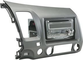 img 2 attached to SCOSCHE HA1561DGB Single/Double DIN Car Stereo Dash Kit for 2006-UP Honda Civic - Enhance Your Honda Civic's Audio System with this High-Quality Dash Kit!