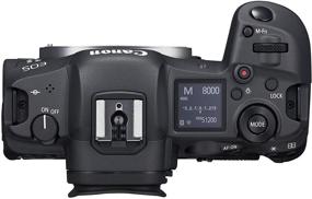 img 3 attached to 📸 Усовершенствованная Canon EOS R5: Беззеркальная камера с функцией видеосъемки 8K, датчиком CMOS формата "полнокадр" на 45 мегапикселей, графическим процессором DIGIC X, двумя слотами для карт памяти и механическим затвором, поддерживающим скорость съемки 12 кадров в секунду. Только корпус.