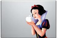 ❄️ snow white macbook pro vinyl decal sticker for 11, 13, 15, 17 inch and air (enhanced seo) logo