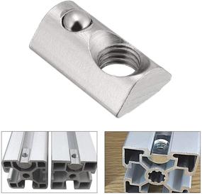 img 1 attached to Yinpecly Elastic Aluminum Extrusion Profile Hardware for Nails, Screws & Fasteners