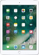 apple 2017 ipad 32gb wi-fi + cellular - silver (mp252ll/a) silver 32 gb (renewed) logo