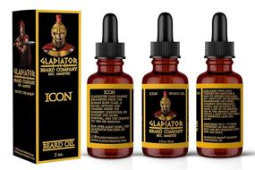 img 3 attached to Gladiator Beard Oil Oz All Natural