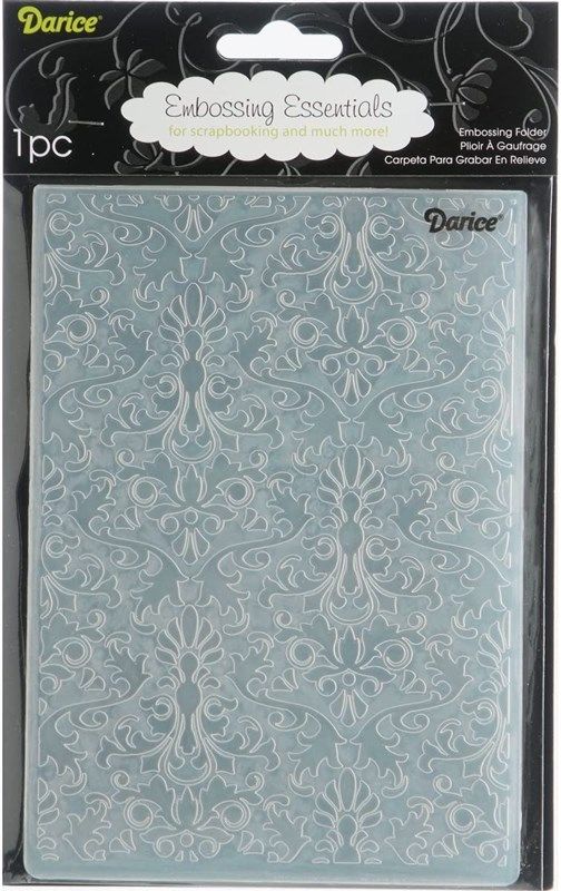 darice 1217 63 damask embossing folder 로고