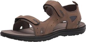 img 4 attached to Stylish Northside Men's Sandal: Brown & Black - Perfect Men's Shoe Choice