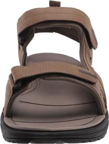 img 3 attached to Stylish Northside Men's Sandal: Brown & Black - Perfect Men's Shoe Choice