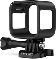 📷 sametop frame mount housing case: compatible with gopro hero 5 session, hero 4 session, hero session cameras - ultimate protection for your action camera! logo