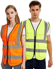 img 2 attached to Visibility Identification Security Reflective Construction Occupational Health & Safety Products for Personal Protective Equipment