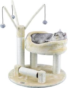 img 2 attached to 🐱 34-Inch Beige Cat Tree by Go Pet Club