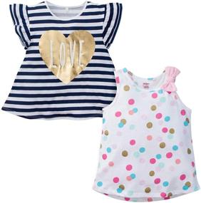 img 1 attached to Gerber Graduates Shirts Floral Gingham Apparel & Accessories Baby Boys for Clothing