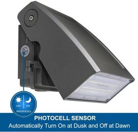 img 3 attached to 🔆 (2 Pack) Dakason 30W LED Wall Pack with Dusk-to-Dawn Photocell, Adjustable Head, Full Cut-Off Security Light, 5000K 3300lm Replaces 100-150W HPS/HID - IP65 Waterproof Outdoor Lighting Fixture, ETL Listed