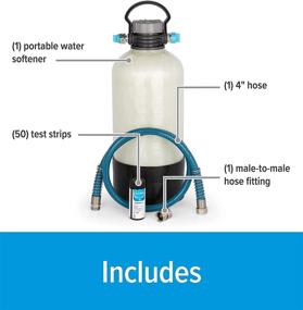 img 2 attached to 💧 Camco TastePURE 40655 Portable Water Softener for RVs and Boats - Compact Design to Reduce Water Hardness