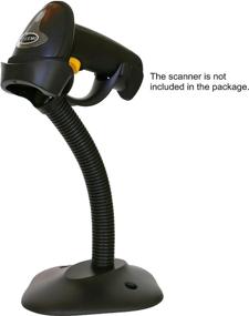 img 2 attached to 📱 TEEMI Hands-Free Adjustable Stand for Barcode Scanner LS2208, TEEMI TMCT-07, TMCT-10, and Inateck Scanners - Barcode Scanning Cradle Holder