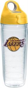 img 4 attached to Tervis NBA Los Angeles Lakers Insulated Tumbler Cup - Made in USA | 24oz Double Walled Water Bottle for Cold & Hot Drinks - Primary Logo Design