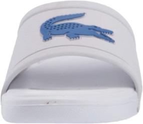 img 3 attached to Детские слайды Lacoste: сандалии для мальчиков среднего размера - стильные сандалии для комфорта и долговечности.