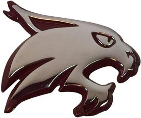 img 1 attached to Texas State Bobcats Emblem Maroon