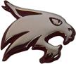 texas state bobcats emblem maroon logo