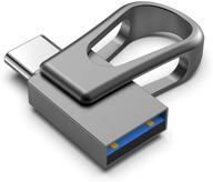 высокопроизводительный флеш-накопитель usb c емкостью 64 гб - двойной флеш-накопитель usb 3.0 для устройств на android с разъемом type-c, macbook и других устройств. логотип