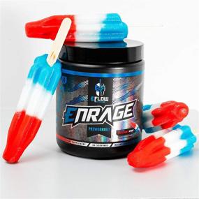 img 1 attached to 💪 Enhance Energy, Pumps, and Strength with eFlow Nutrition ENRAGE Pre-Workout Supplement - Available in 4 Exciting Flavors (Rocket Pop)