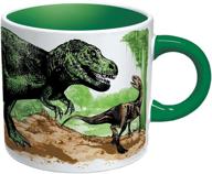 the unemployed philosophers guild disappearing dino mug - color changing coffee mug for dinosaur lovers - heat sensitive - watch dinosaurs transform into fossils! logo